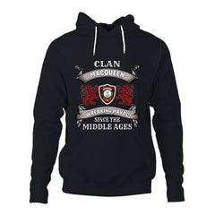 MacQueen Family Tartan - 2D Unisex Hoodie