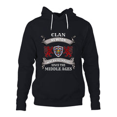 Newton Family Tartan - 2D Unisex Hoodie