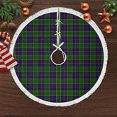 Forsyth Modern Tartan Christmas Tree Skirt