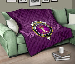 Robertson Modern Violet Crest Quilt