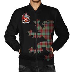 Golden Tartan Bomber Jacket Lion & Thistle