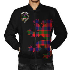 Gow (of Skeoch) Tartan Bomber Jacket Lion & Thistle