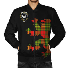 Leask Tartan Bomber Jacket Lion & Thistle