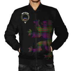 MacDonell Tartan Bomber Jacket Lion & Thistle