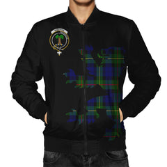 MacEwan Tartan Bomber Jacket Lion & Thistle