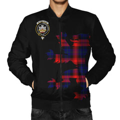 MacLachlan Tartan Bomber Jacket Lion & Thistle