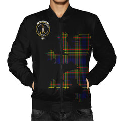 MacLellan Tartan Bomber Jacket Lion & Thistle