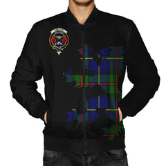 MacLeod Tartan Bomber Jacket Lion & Thistle