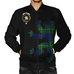 Oliphant Tartan Bomber Jacket Lion & Thistle