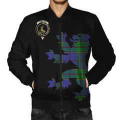 Strachan Tartan Bomber Jacket Lion & Thistle