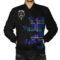 Weir Tartan Bomber Jacket Lion & Thistle