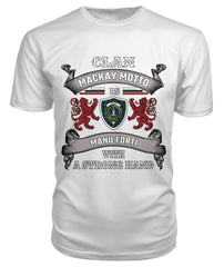Mackay Family Tartan 2D T-Shirt - Special Version
