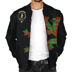 Callander Tartan Bomber Jacket Lion & Thistle
