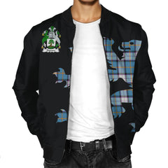 Dignan Tartan Bomber Jacket Lion & Thistle