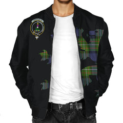 Ferguson Tartan Bomber Jacket Lion & Thistle