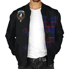 Home Tartan Bomber Jacket Lion & Thistle
