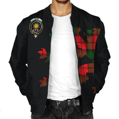 Kerr Tartan Bomber Jacket Lion & Thistle