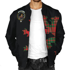 MacAulay Tartan Bomber Jacket Lion & Thistle