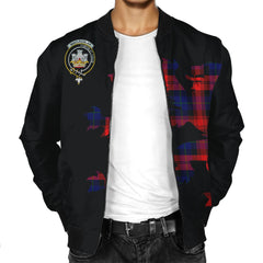 MacLachlan Tartan Bomber Jacket Lion & Thistle