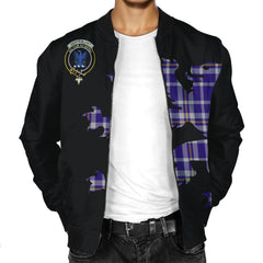 Ochterlony Tartan Bomber Jacket Lion & Thistle