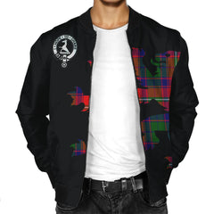 Roxburgh Tartan Bomber Jacket Lion & Thistle