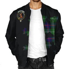 Sutherland I Tartan Bomber Jacket Lion & Thistle
