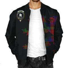 Tennant Tartan Bomber Jacket Lion & Thistle
