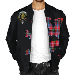 Udny Tartan Bomber Jacket Lion & Thistle