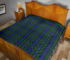 Robertson Hunting Moder Family Tartan Quilt