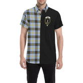 Bell of the Borders Tartan Men Shirt Haft Style