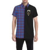 Elliot Modern Tartan Crest Men Shirt