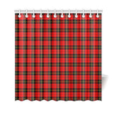 Wallace Hunting - Red Tartan Shower Curtain