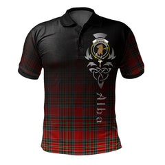 Binning Tartan Polo Shirt - Alba Celtic Style