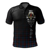Clark 01 Tartan Polo Shirt - Alba Celtic Style