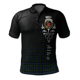 Farquharson or MacEwen Tartan Polo Shirt - Alba Celtic Style