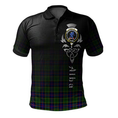Forsyth Modern Tartan Polo Shirt - Alba Celtic Style