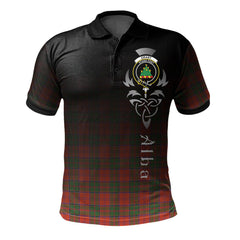 Grant Ancient Tartan Polo Shirt - Alba Celtic Style