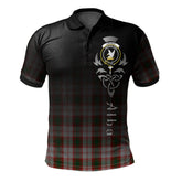 Lindsay Dress Red Tartan Polo Shirt - Alba Celtic Style