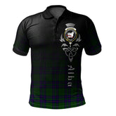 Lockhart Modern Tartan Polo Shirt - Alba Celtic Style