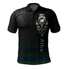 Lockhart Modern Tartan Polo Shirt - Alba Celtic Style