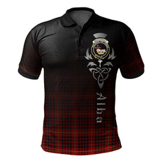 MacDonald of Ardnamurchan Tartan Polo Shirt - Alba Celtic Style