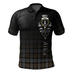 MacKay Weathered Tartan Polo Shirt - Alba Celtic Style