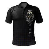 MacLaine of Lochbuie Hunting Tartan Polo Shirt - Alba Celtic Style