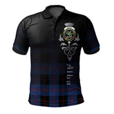 Maule Tartan Polo Shirt - Alba Celtic Style