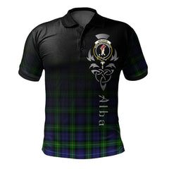 Meldrum Tartan Polo Shirt - Alba Celtic Style