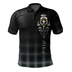 Murray of Atholl Dress Tartan Polo Shirt - Alba Celtic Style