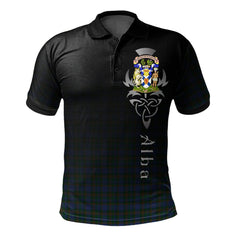 Nova Scotia District Tartan Polo Shirt - Alba Celtic Style