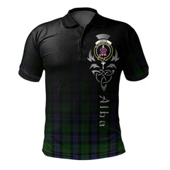 Ogilvie (Ogilvy) of Inverarity Tartan Polo Shirt - Alba Celtic Style