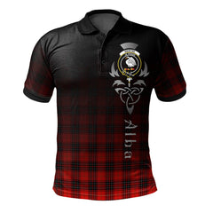 Wemyss Modern Tartan Polo Shirt - Alba Celtic Style
