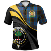 Anderson Coulson Bonner 02 Tartan Polo Shirt - Royal Coat Of Arms Style